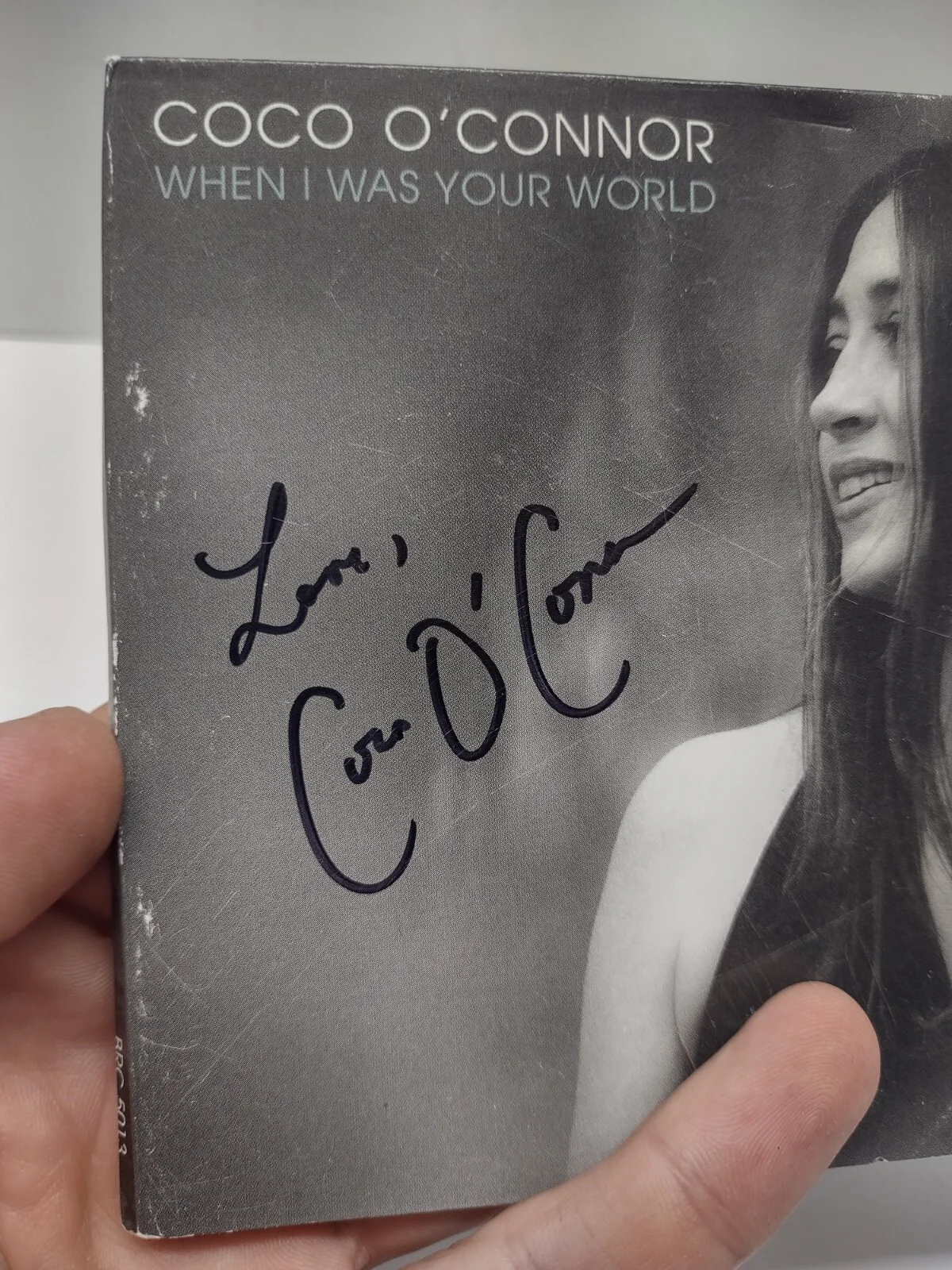 COCO O'CONNOR WHEN I WAS YOUR WORLD CD 2020 Signed Autographed, image 3