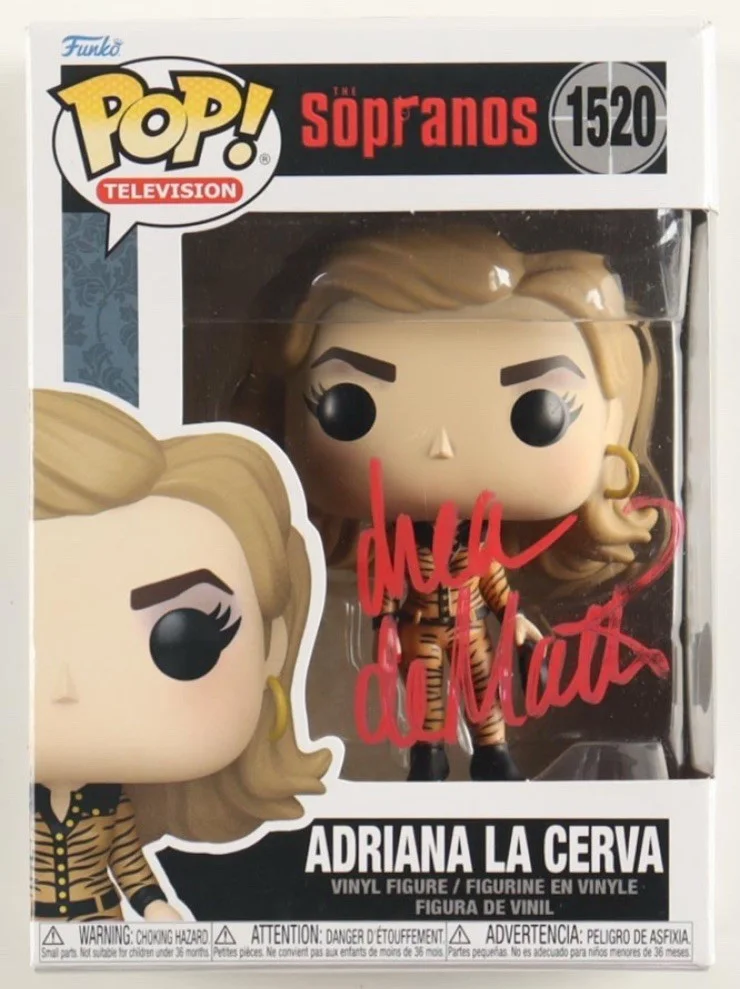 Drea De Matteo — Drea de Matteo Signed Funko Pop - Adriana La Cerva The Soprano's -Beckett