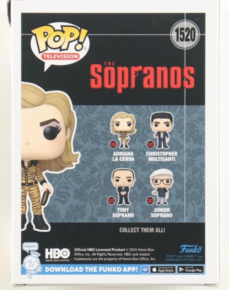 Drea De Matteo — Drea de Matteo Signed Funko Pop - Adriana La Cerva The Soprano's -Beckett, изображение 4