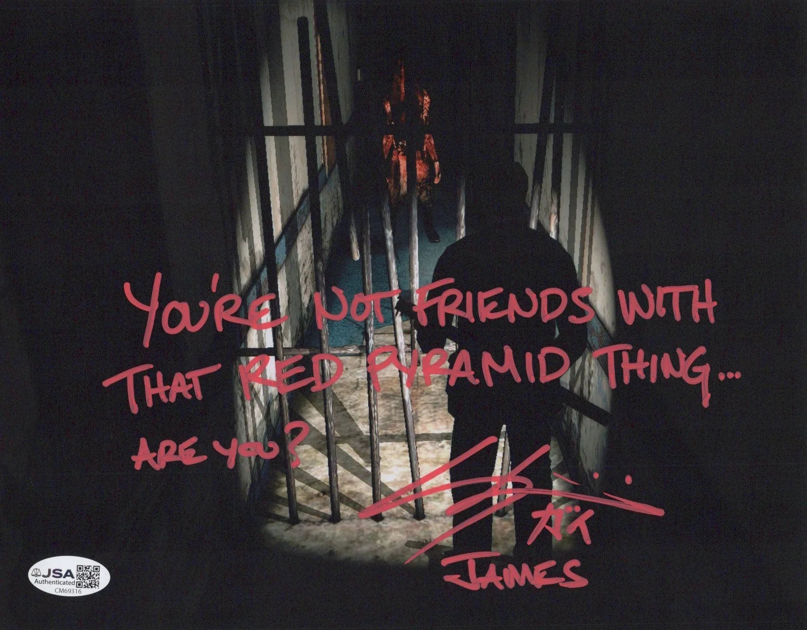 Guy Cihi — Guy Cihi Signed 8x10 Silent Hill 2 James Sunderland Authentic Autograph JSA COA