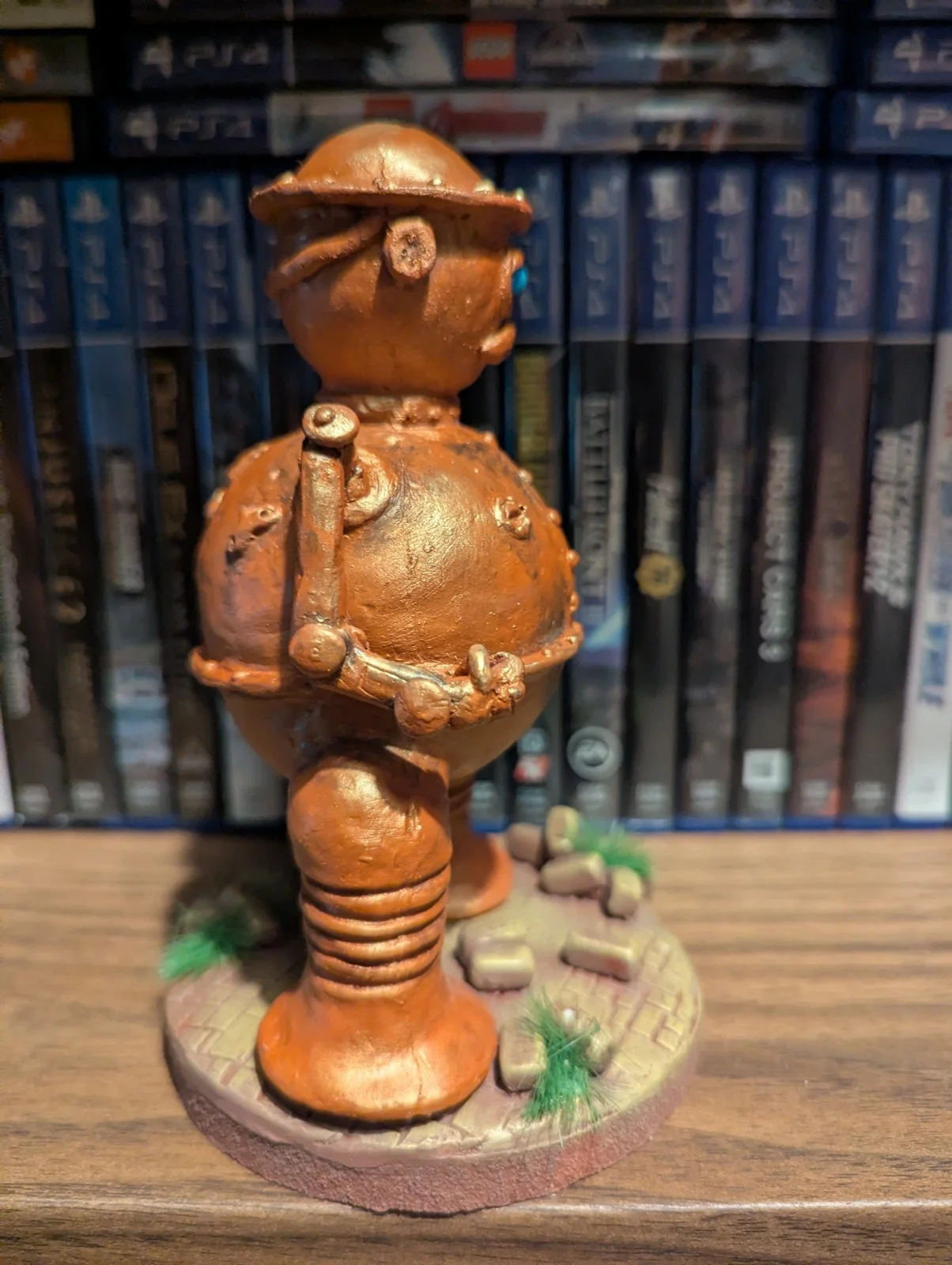 Tik-Tok of Oz handmade resin sculpture - traditionally sculpted and crafted, изображение 2