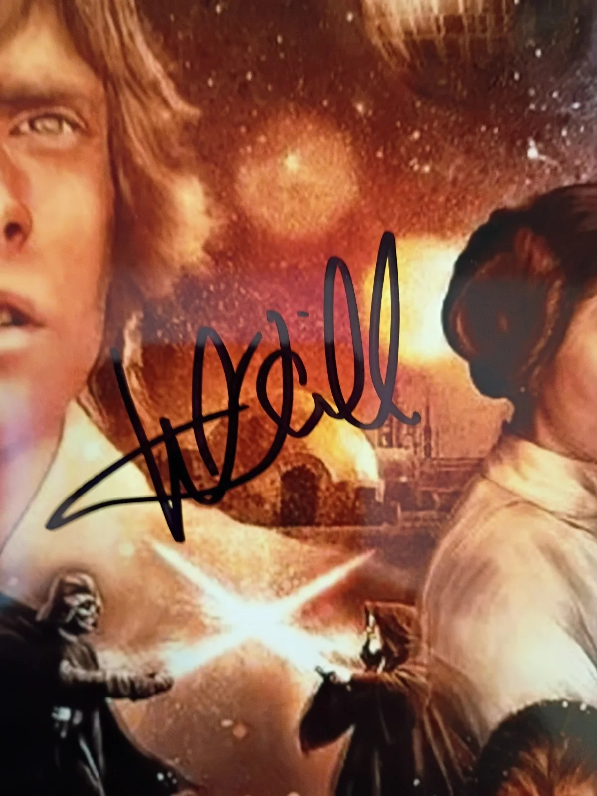 Mark Hamill — Mark Hamill Star Wars Signed 8x10 with COA, image 3