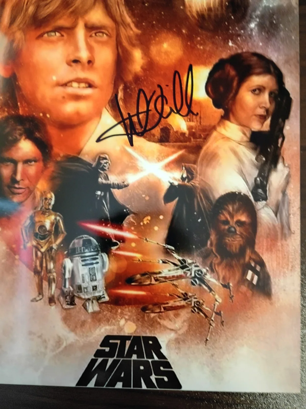 Mark Hamill — Mark Hamill Star Wars Signed 8x10 with COA, image 4