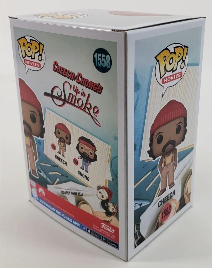 Cheech Marin — Signed Cheech "Cheech" Marin Movie "Up In Smoke" Funko Pop #1558 w/ COA, изображение 4