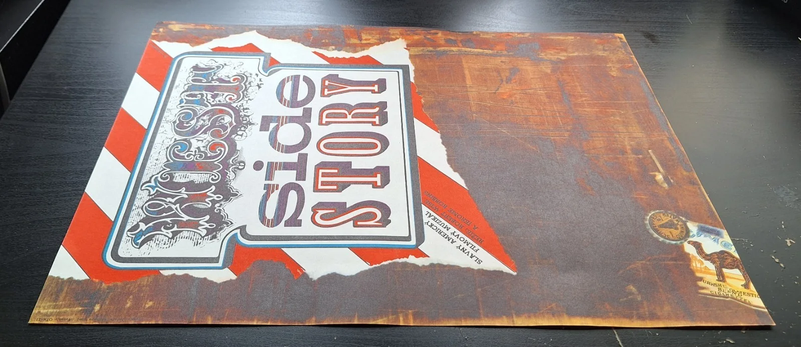 WEST SIDE STORY, NATALIE WOOD, ORIGINAL A3 CZECH MOVIE POSTER, ZDENEK ZIEGLER, изображение 2