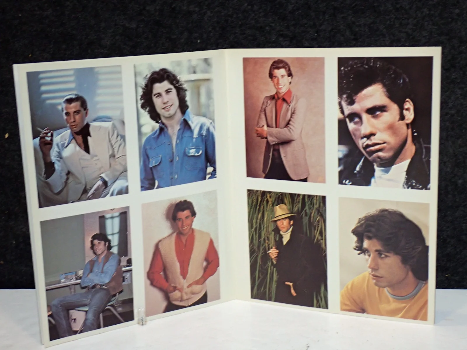 JOHN TRAVOLTA — 1978 JOHN TRAVOLTA AUTOGRAPHED OFFICIAL JOHN TRAVOLTA PICTURE/POSTCARD BOOK, изображение 5