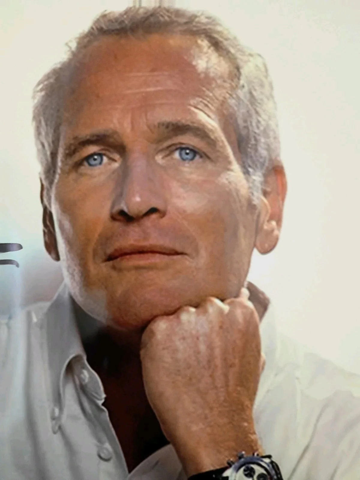 Paul Newman — Paul Newman Slapshot Signed 8x10 COA W/Matching Numbered Sticker, image 2