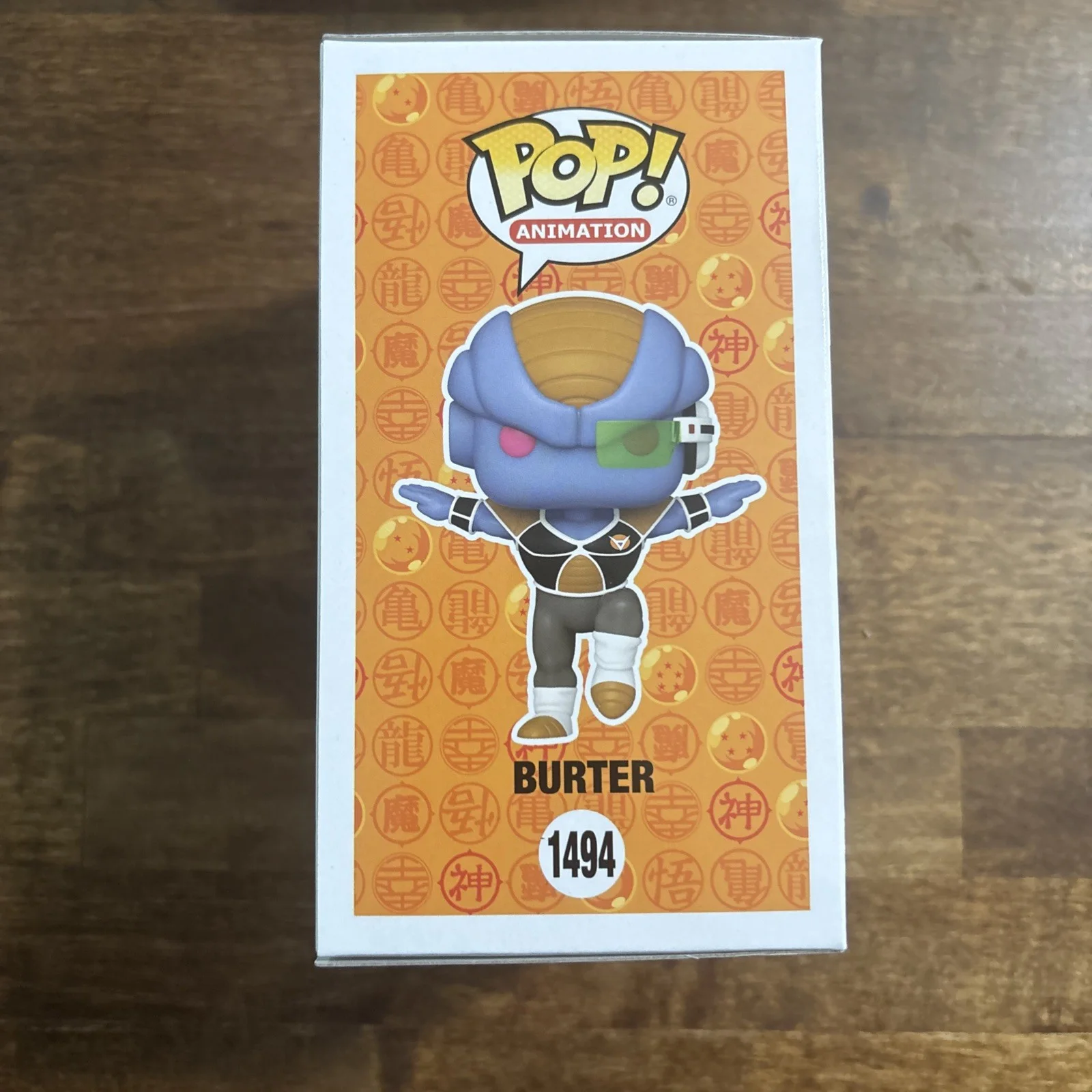Mark Britten — Mark Britten Autographed Signed Quoted Funko Pop #1494 Burter Dragon Ball Z, image 2