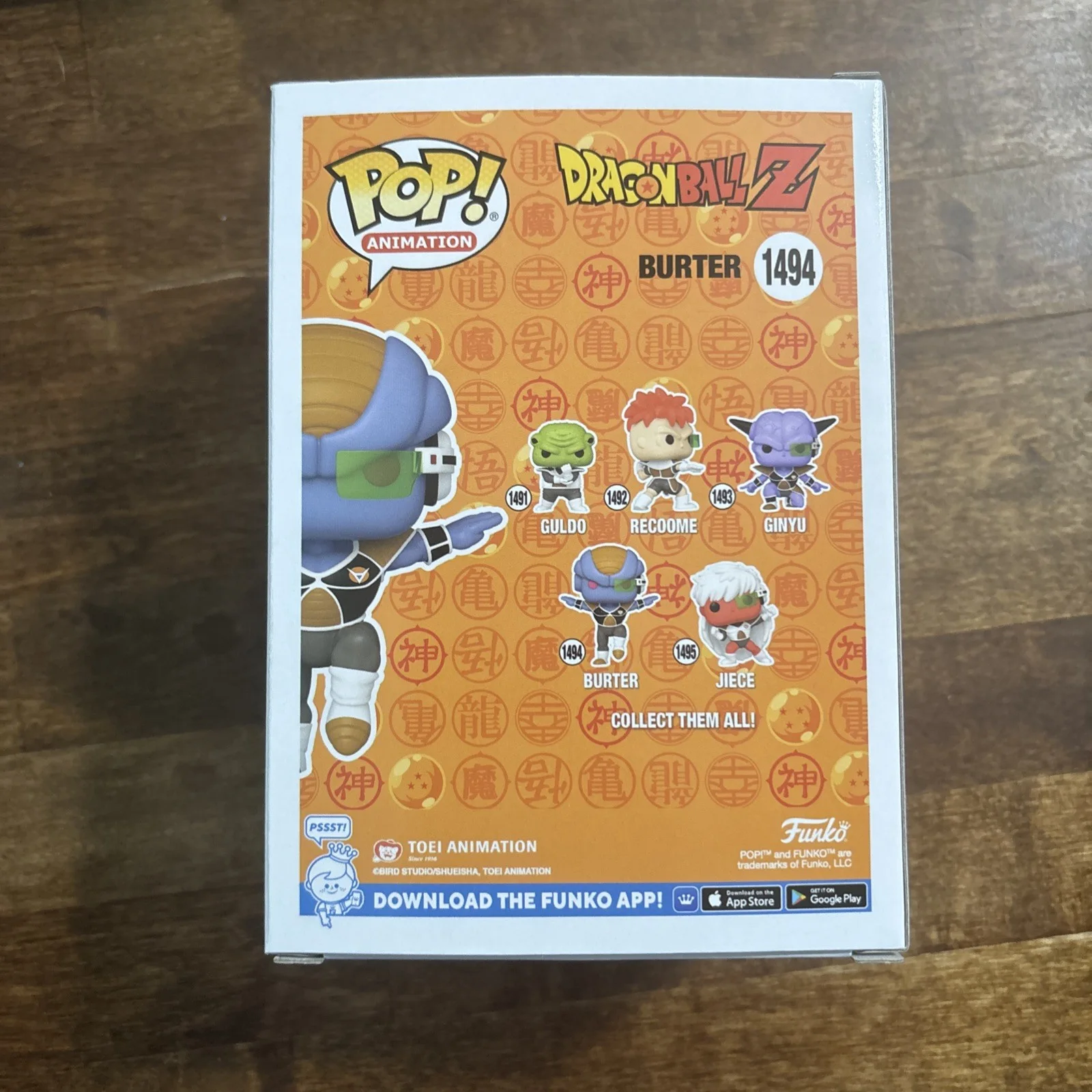 Mark Britten — Mark Britten Autographed Signed Quoted Funko Pop #1494 Burter Dragon Ball Z, image 4