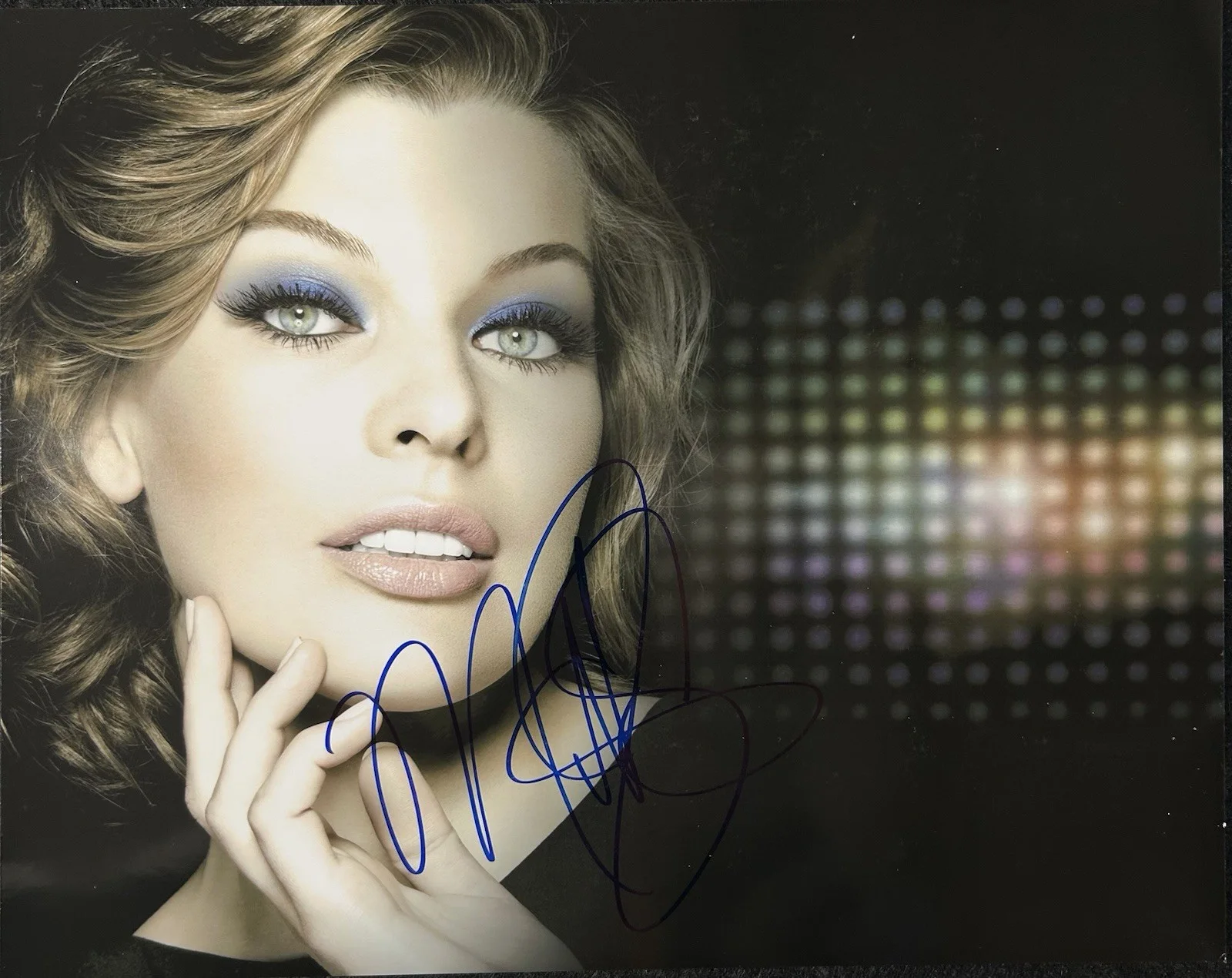Milla Jovovich — Milla Jovovich hand signed autographed 8x10 photo w/Hologram COA