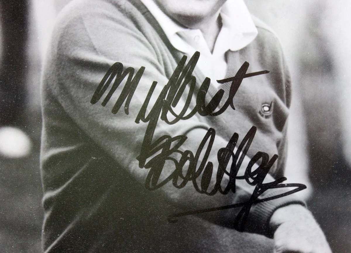 Bob Hope Autographed 6" x 8" Black & White Photo, изображение 2