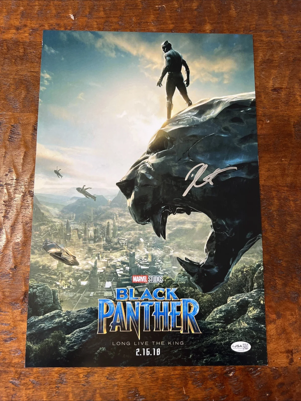 Ryan Coogler — Ryan Coogler Signed 12x18 Black Panther Movie Poster JSA Coa Autographed