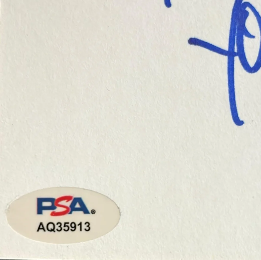 David Lettreman — DAVID LETTERMAN SIGNED AUTOGRAPHED 8X10 SKETCH DRAWING LATE NIGHT PSA COA, image 3