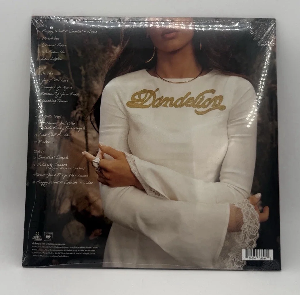 Ella Langley — Ella Langley Dandelion 2LP Limited Edition Honey Bee Yellow Signed Vinyl Record, image 2