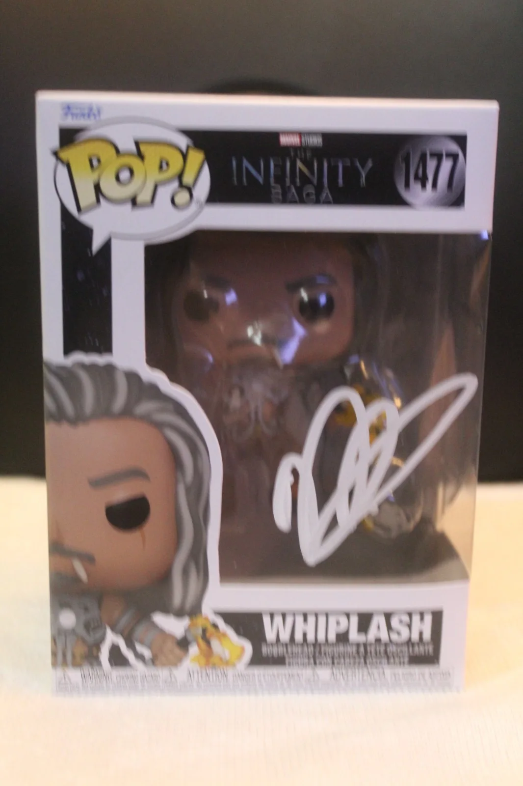 Mickey Rourke — Signed Pop #1477 - Infinity Saga - Whiplash - Iron-Man II, Mickey Rourke + COA, image 2
