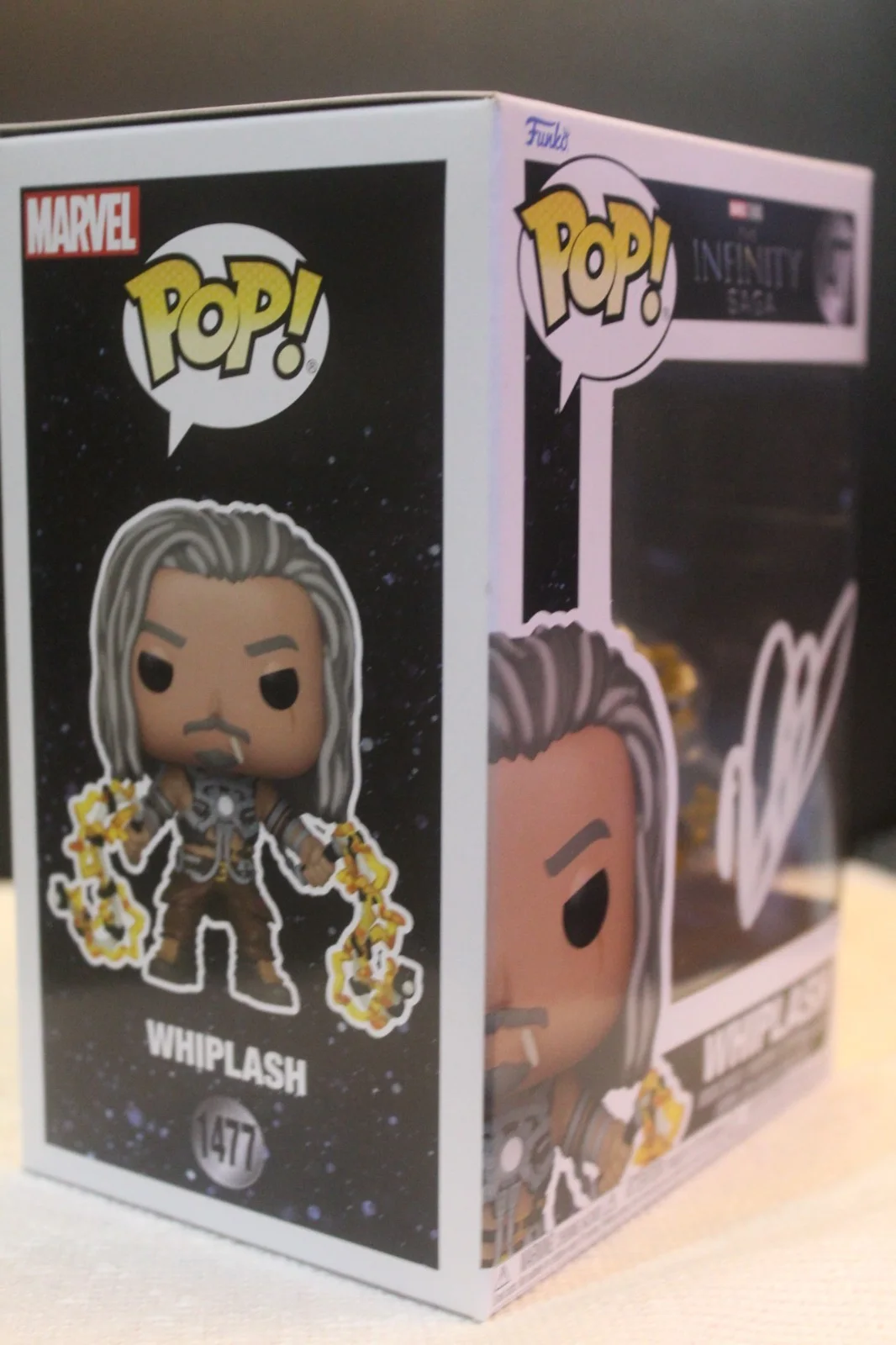 Mickey Rourke — Signed Pop #1477 - Infinity Saga - Whiplash - Iron-Man II, Mickey Rourke + COA, image 3