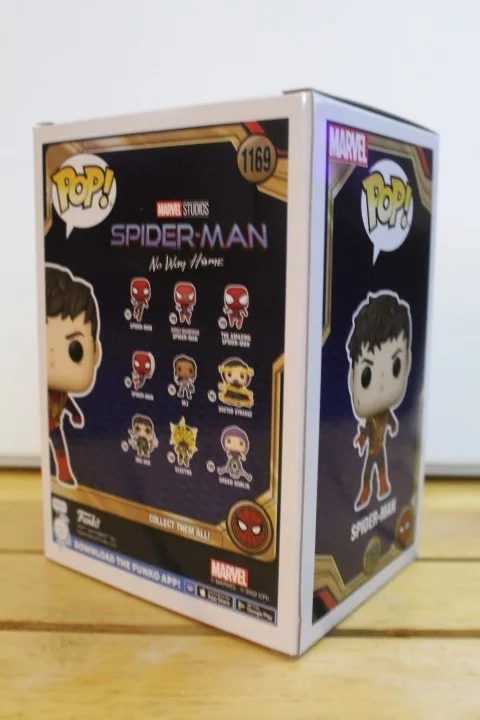 Tom Holland — Signed Funko Pop Movies #1169 - SPIDERMAN - No Way Home, Tom Holland+ COA, изображение 5