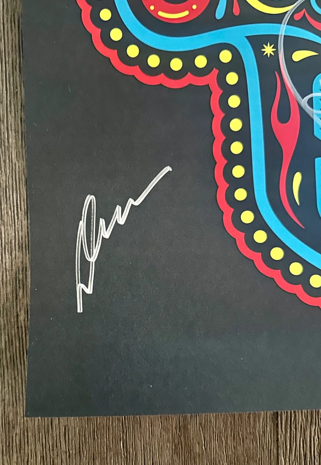 JANES ADDICTION BAND SIGNED STERLING SPOON 18X24 LITHOGRAPH POSTER, изображение 3