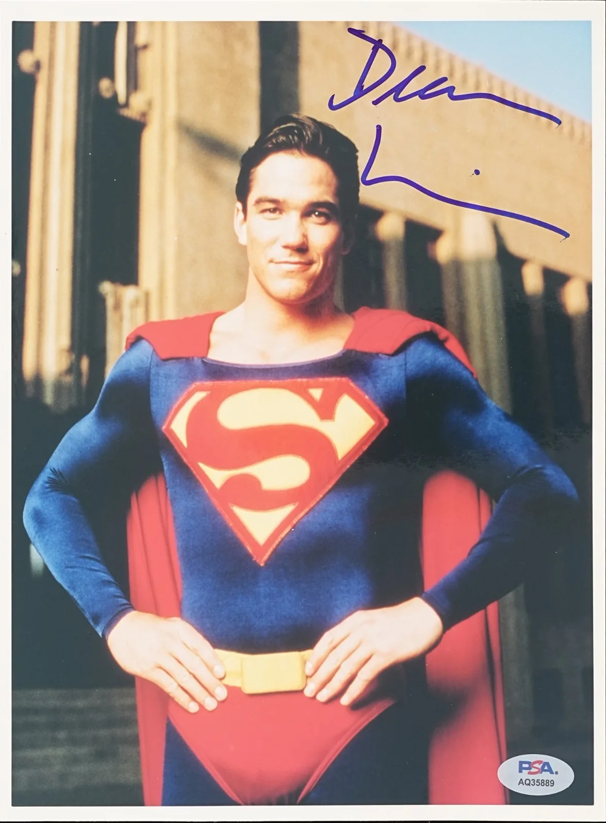 Dean Cain — DEAN CAIN SIGNED AUTOGRAPHED 8X10 PHOTO SUPERMAN LOIS & CLARK PSA COA, изображение 2