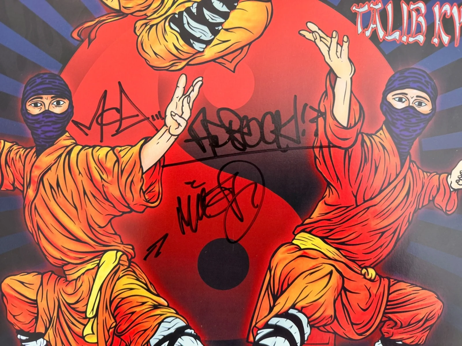 Autographed BEASTIE BOYS Poster - Bill Graham Civic - Sept. 2004 - Mint Cond., изображение 2