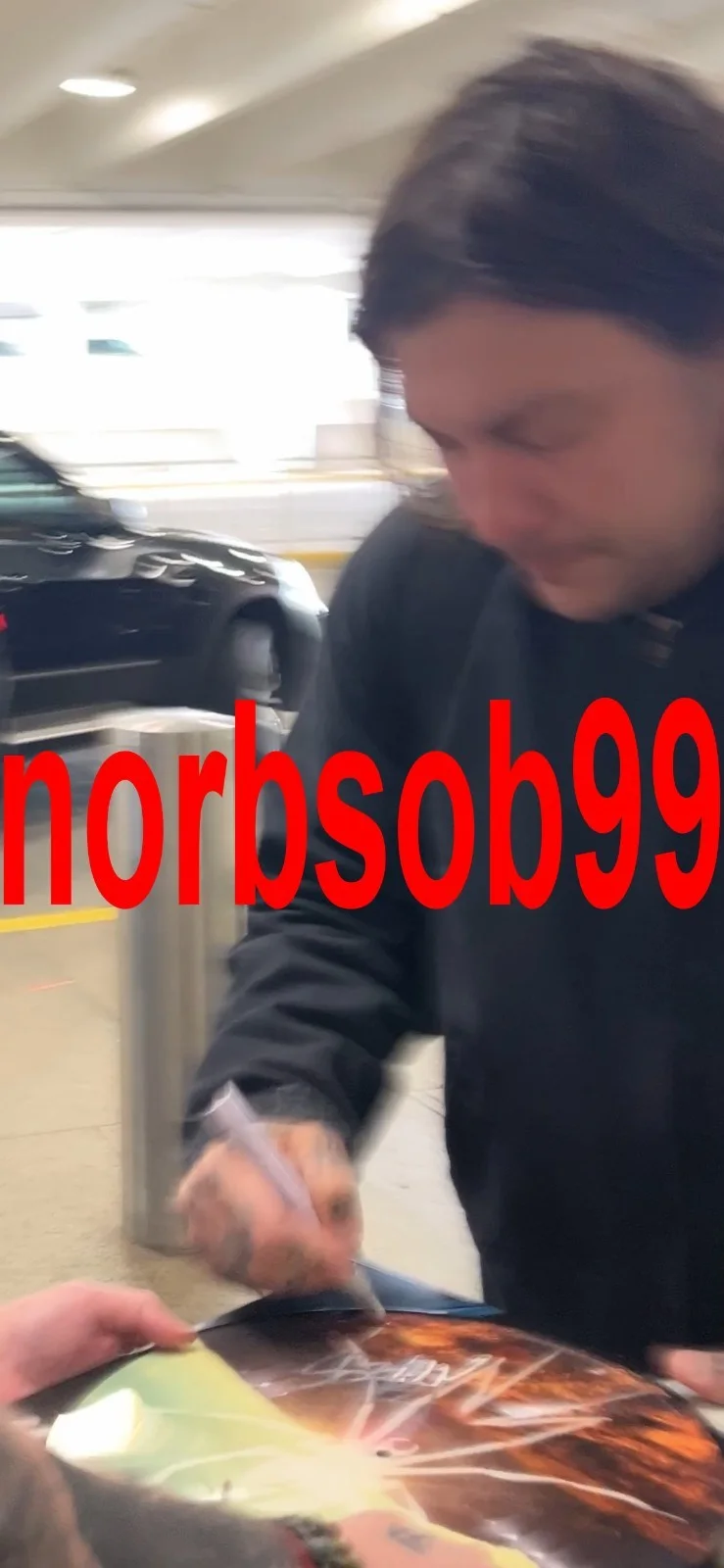 FRANK IERO SIGNED MY CHEMICAL ROMANCE DANGER DAYS PICTURE DISC EXACT VIDEO PROOF, изображение 5