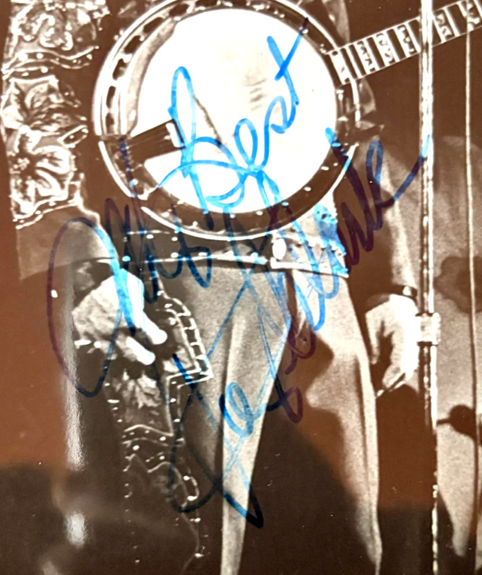 ROY CLARK SIGNED AUTOGRAPHED 8X10 PHOTO HEE HAW BUCK OWENS MUSIC COUNTRY PSA COA, изображение 2