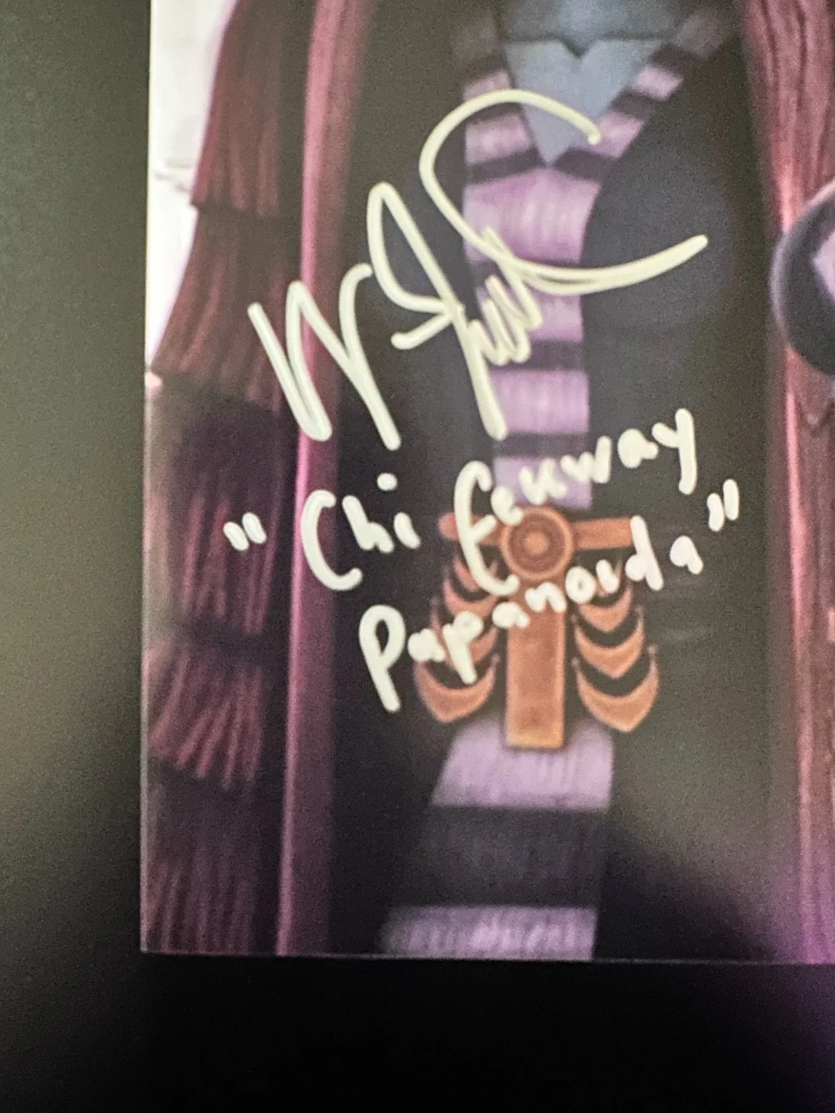 Nika Futterman — Dual-Signed 8x10 Star Wars: The Clone Wars Papanoida Sisters Autograph, image 5