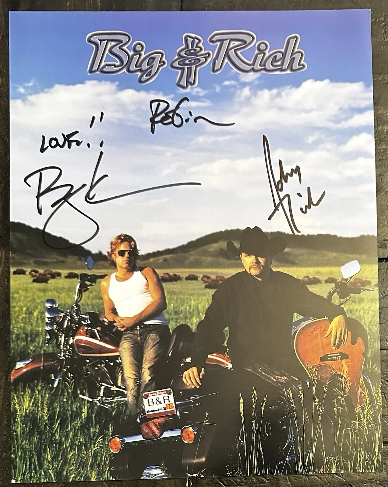 COUNTRY MUSIC AUTOGRAPH LOT: LAMBERT, WOMACK, WORLEY, CAGLE, BIG & RICH, MCCOY!, изображение 3