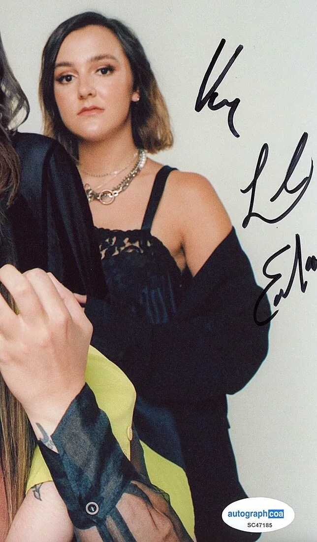 THE BEACHES — THE BEACHES Band signed 8x10 Photo ALL 4 f OFF CAMPUS Edge of The Earth ACOA COA, изображение 5