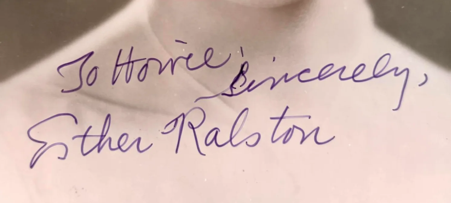 Esther Ralston — ESTHER RALSTON SIGNED AUTOGRAPHED 8X10 PHOTO SILENT MOVIES VAUDVILLE PSA COA, изображение 2