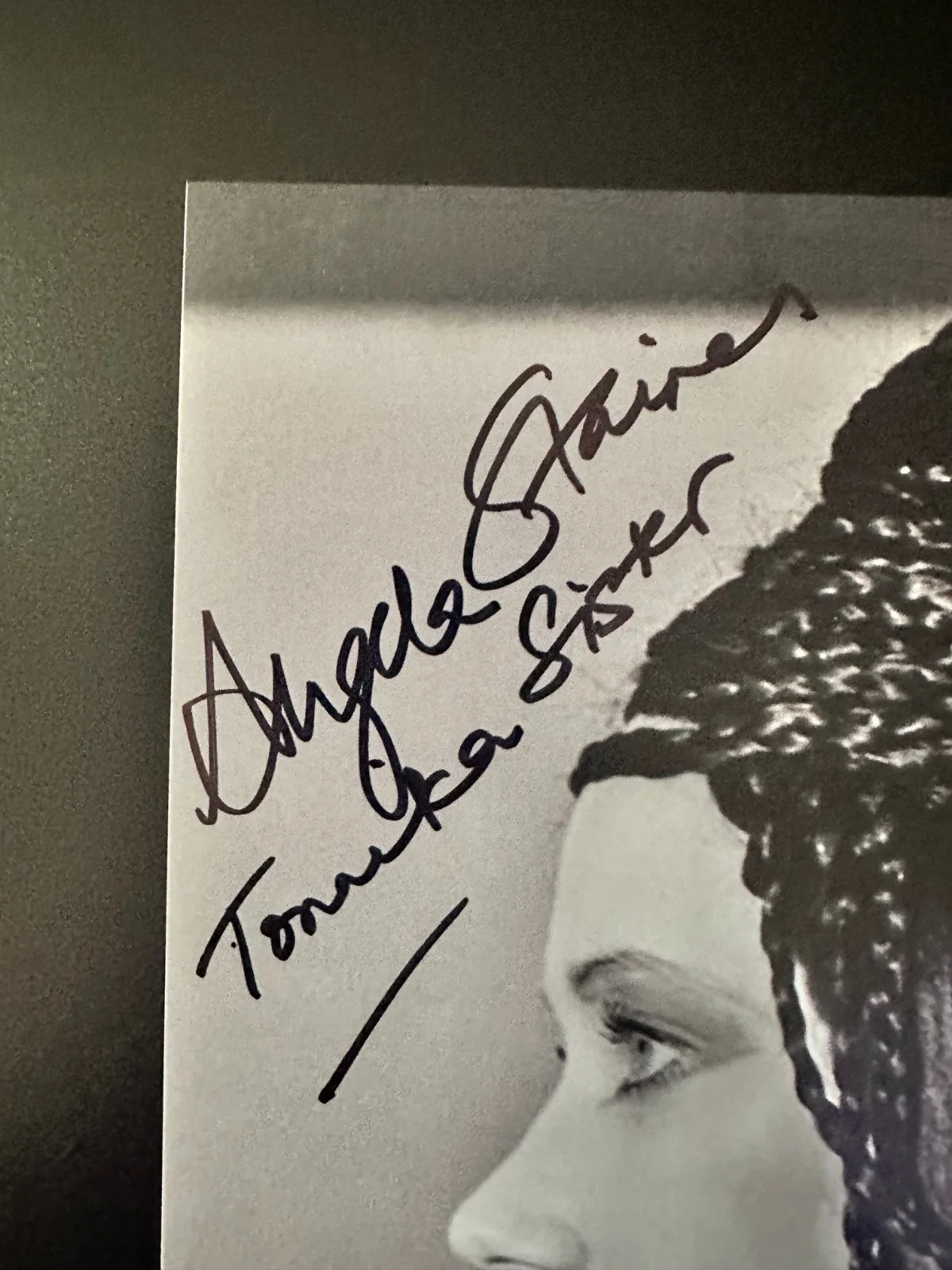 Angela Staines — Angela Staines Signed 8x10 Star Wars EpIV Tonnika Sister (Cantina) Autograph, изображение 2