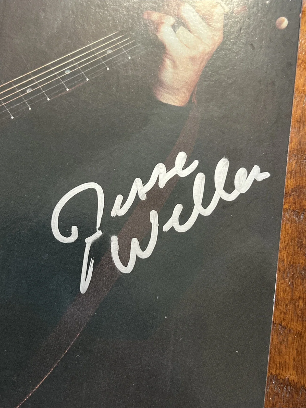 Jesse Welles Signed Middle Vinyl Record Album JSA Coa Autographed, image 2
