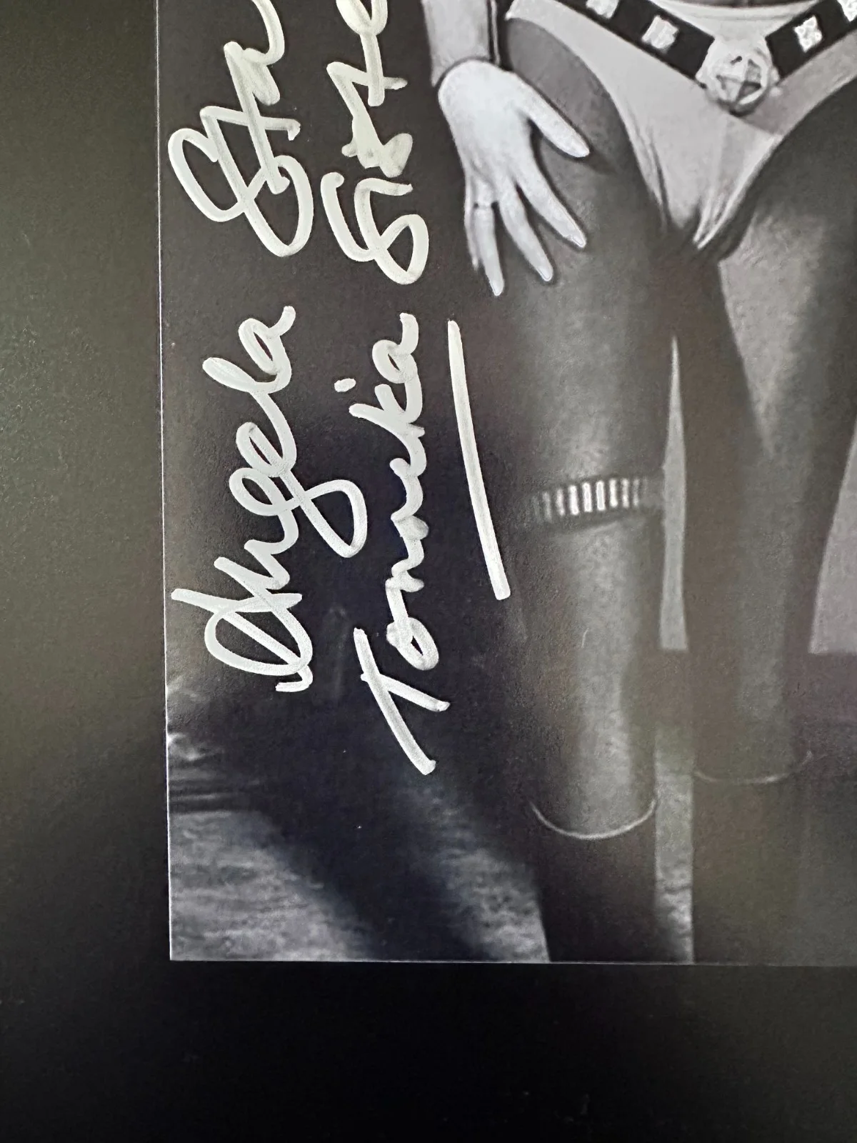 Angela Staines — Angela Staines Signed 8x10 Star Wars EpIV Tonnika Sister (Cantina) Autograph, изображение 5