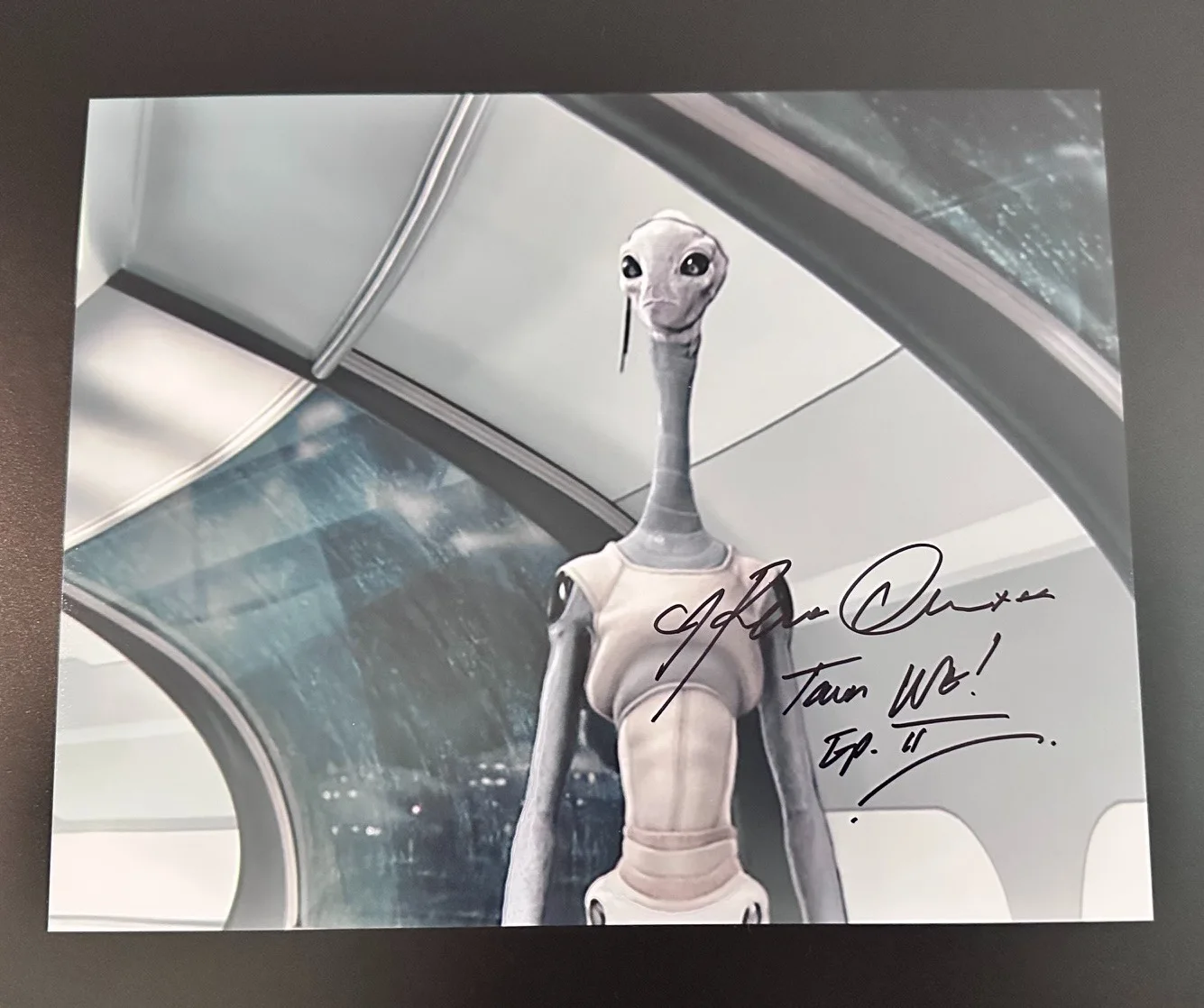 Rena Owen — Rena Owen Signed 8x10 Star Wars EpII Taun We (Kamino) Autograph