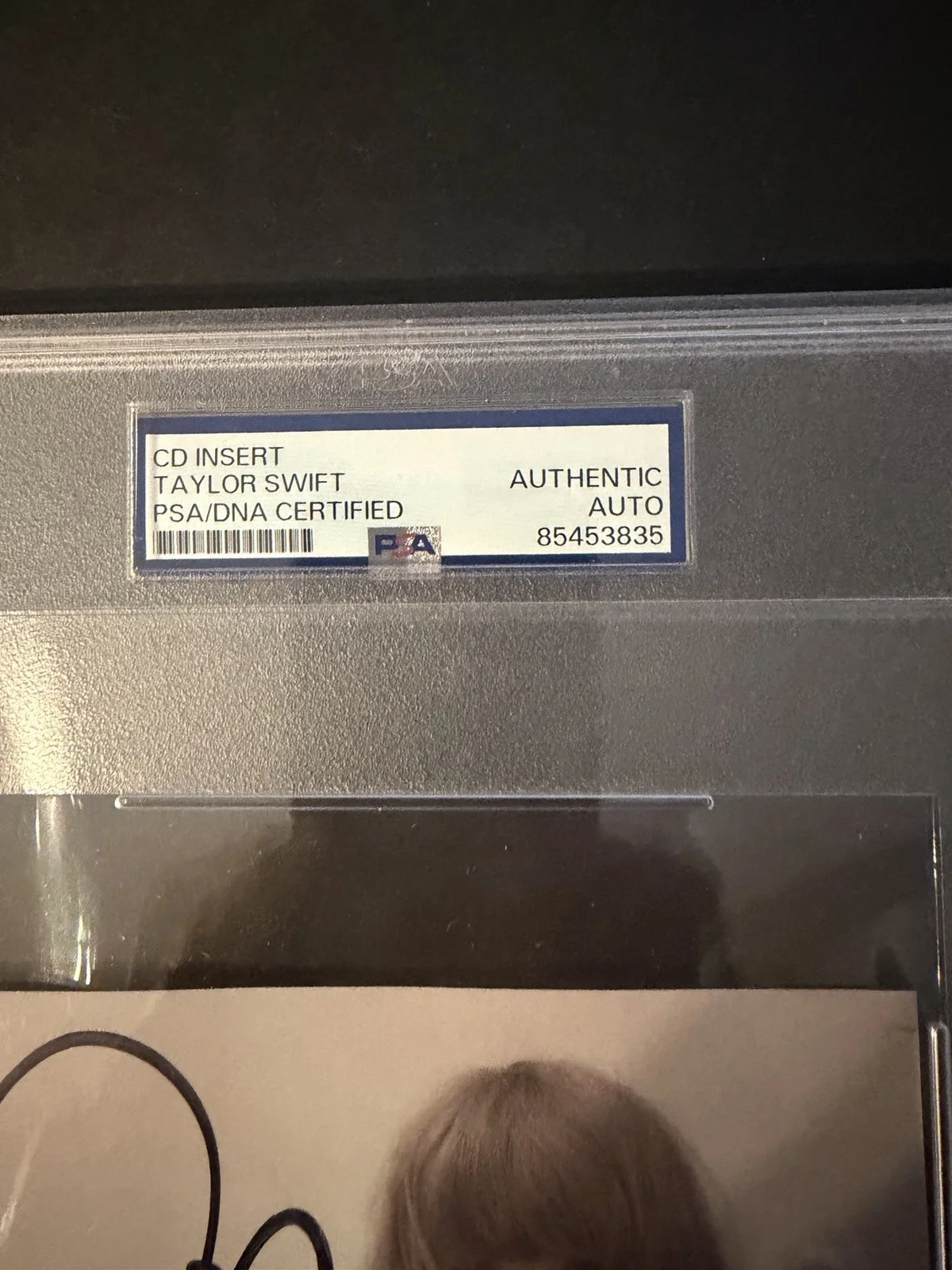Taylor Swift Signed Autograph TTPD Tortured Poets CD Insert PSA DNA COA Auth, image 3