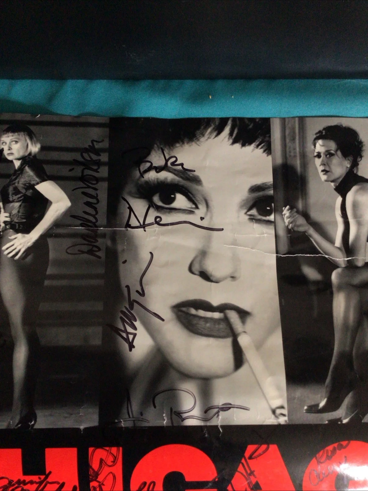 Signed Poster Chicago The Musical Schubert Theatre 14” X 22”, изображение 4