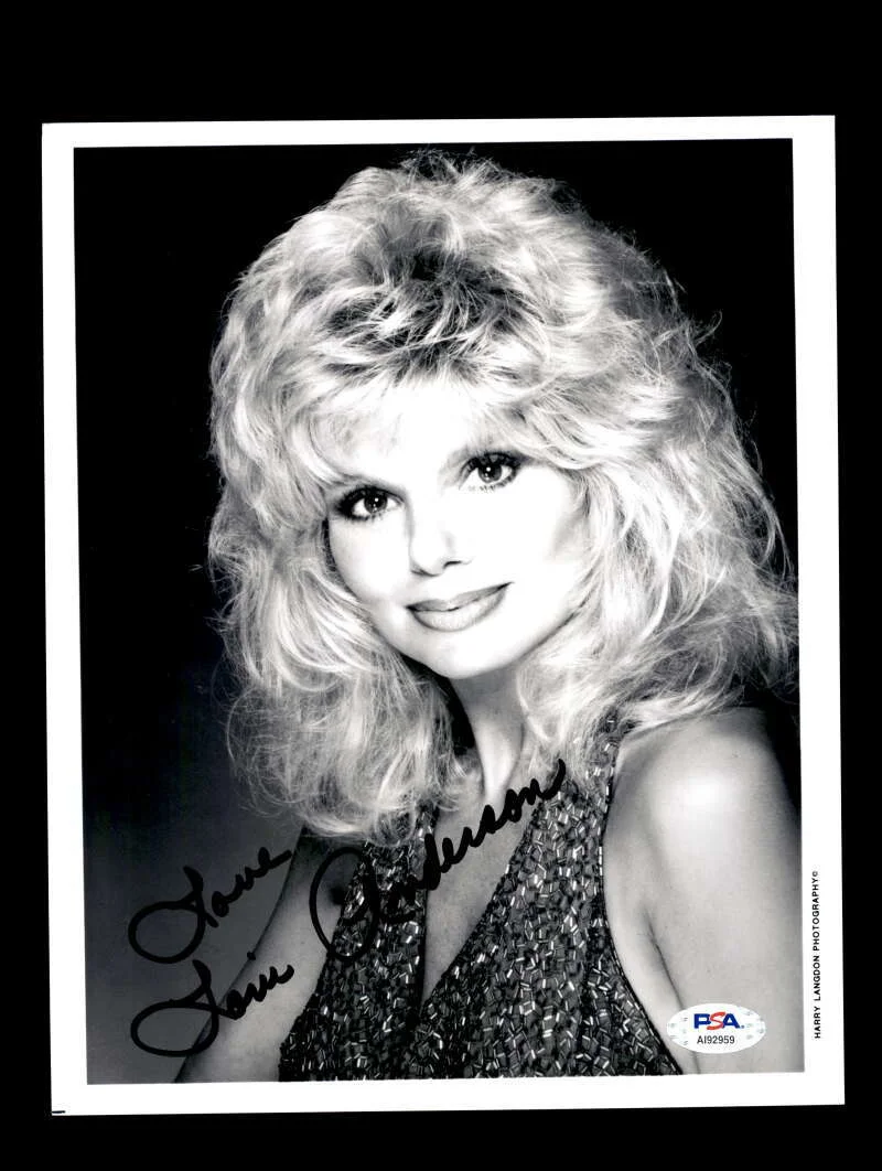 Loni Anderson — Loni Anderson PSA DNA Cert Hand Signed 8x10 Photo Autograph