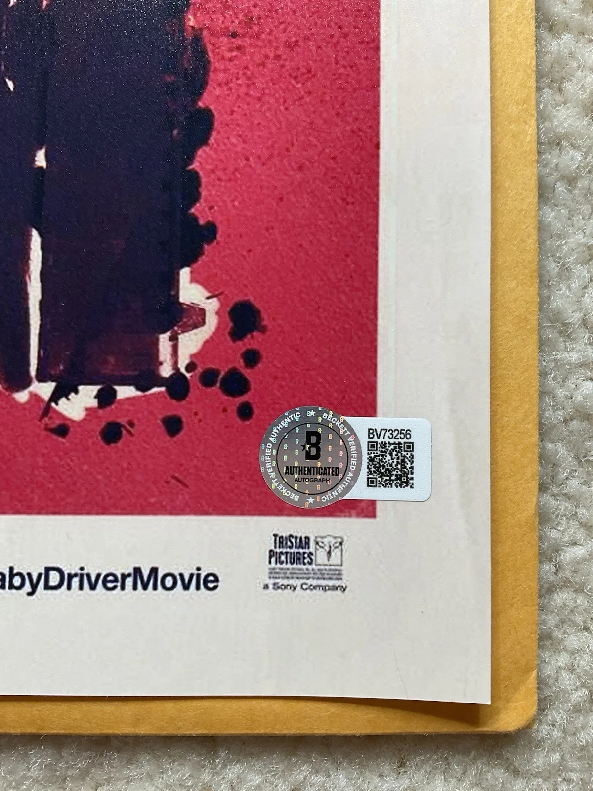Paul Williams — Paul Williams signed 12x18 BAS Baby Driver signed 12x18 Rainbow Connection auto, image 3