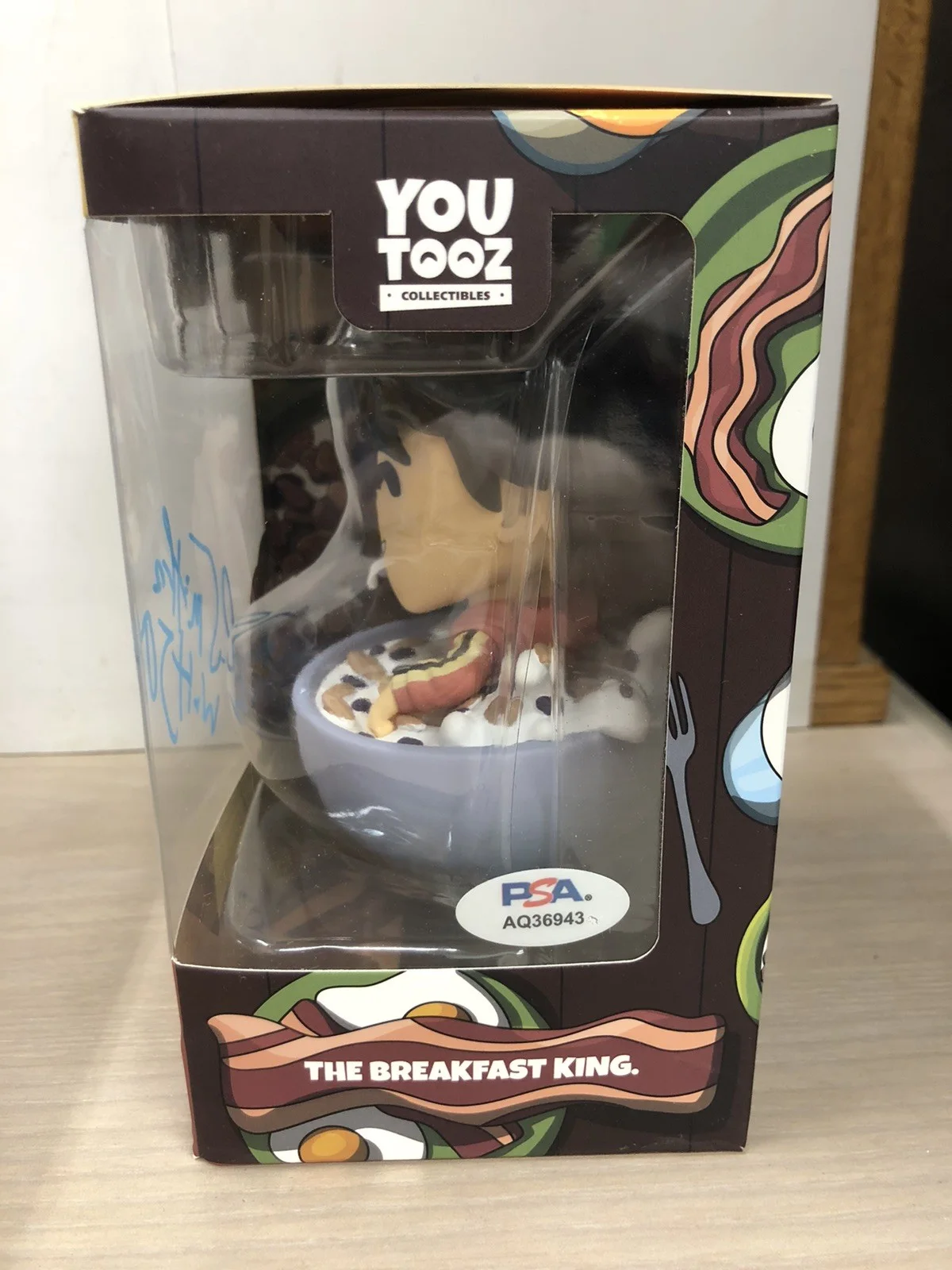RJ Mitte Signed Walter Jr YouTooz Vinyl Figure Autographed Breaking Bad PSA COA, изображение 2
