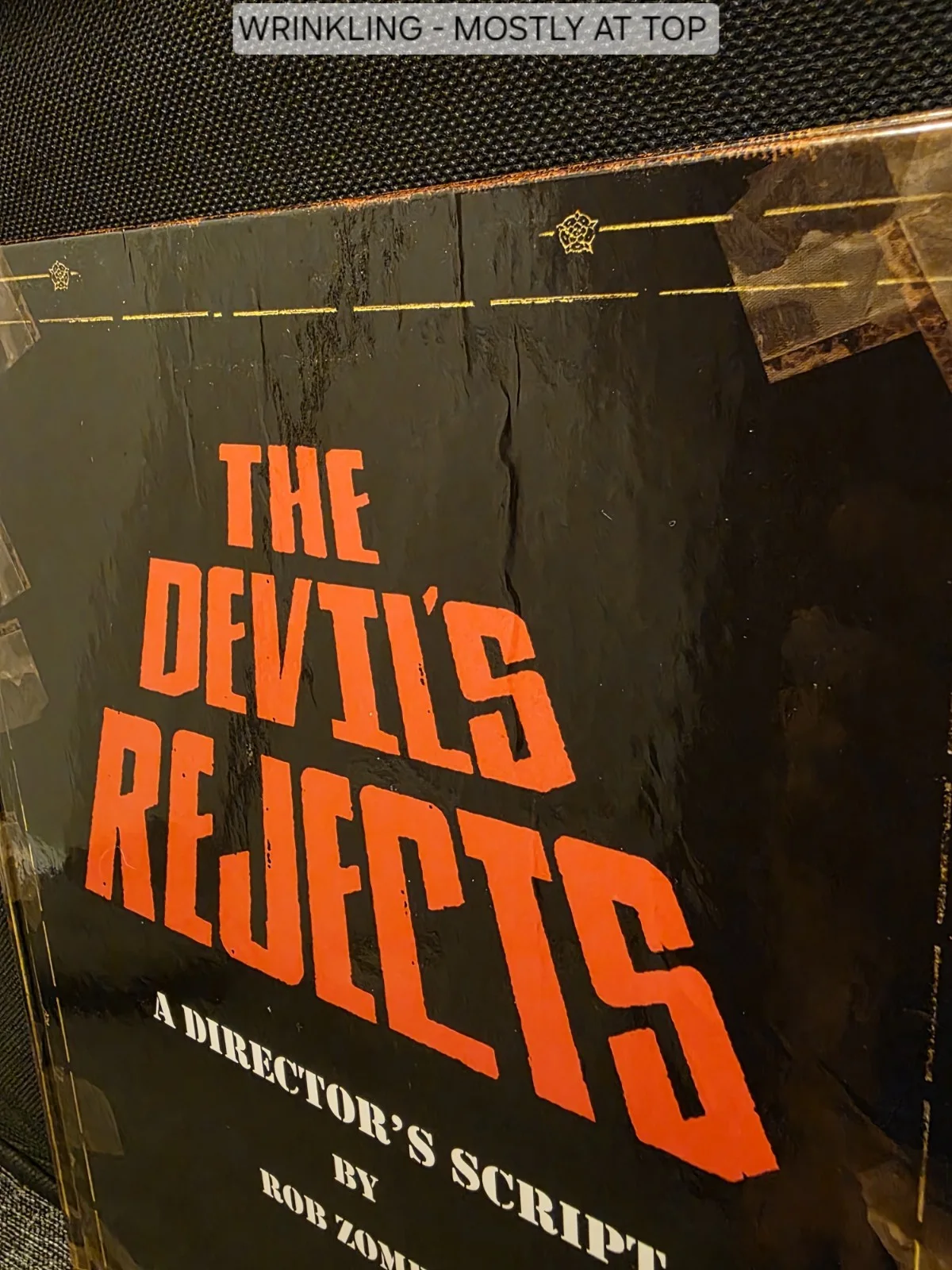Rob Zombie — The Devil's Rejects LIMITED EDITION Director's Script Book SIGNED by Rob Zombie, image 4
