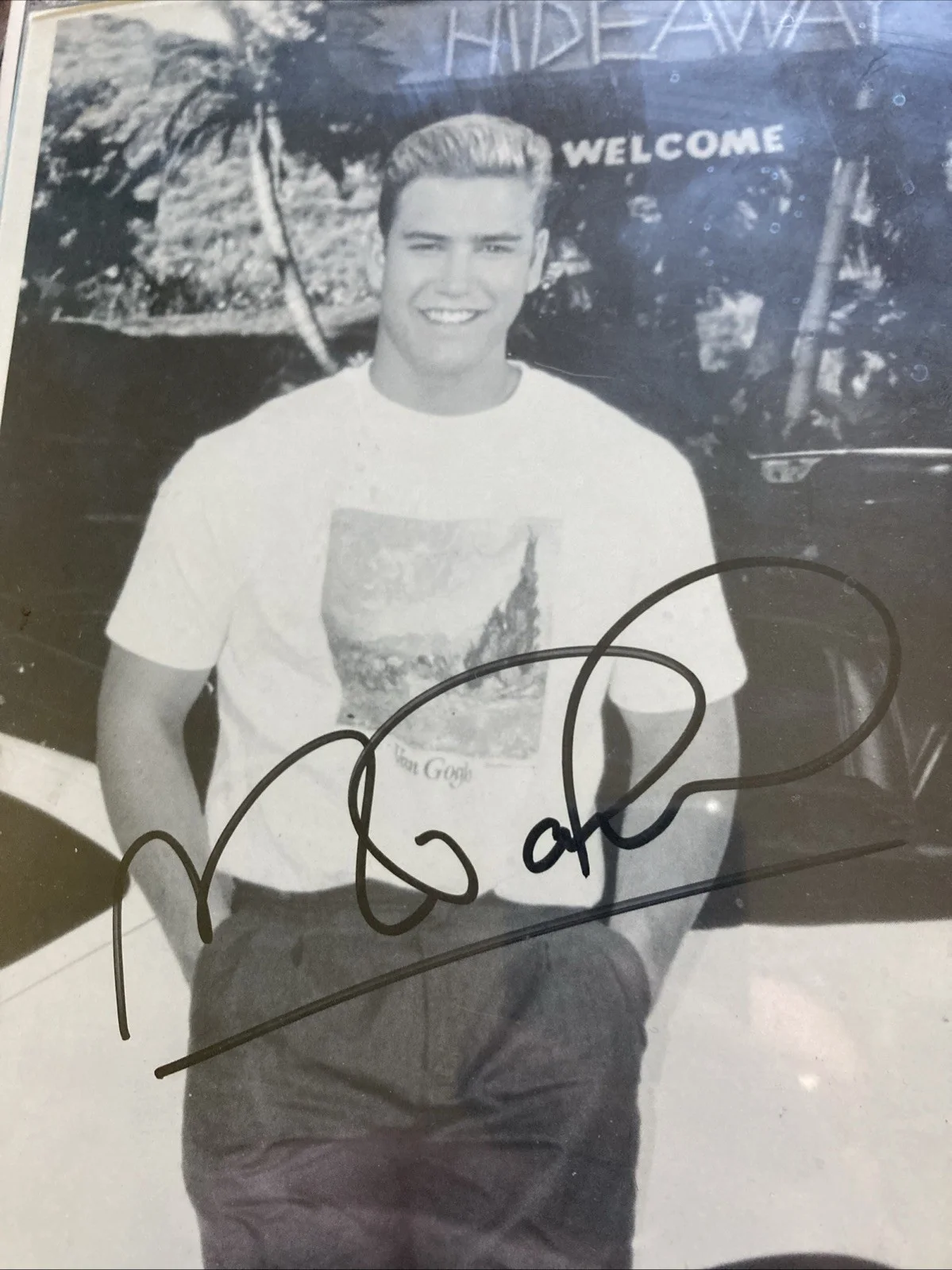 mark paul gosselaar autographed Picture, image 2