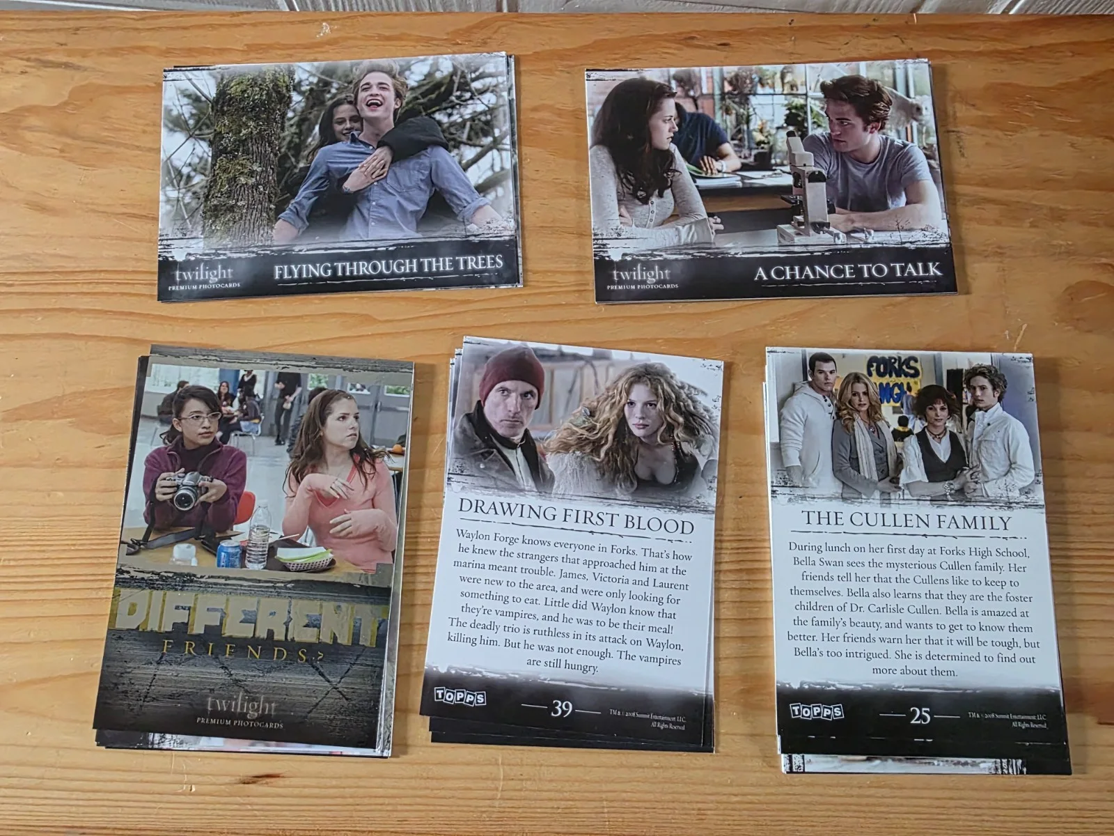 Twilight Premium Photo Card Collection inc. Checklist, Special, Wrappers, изображение 4