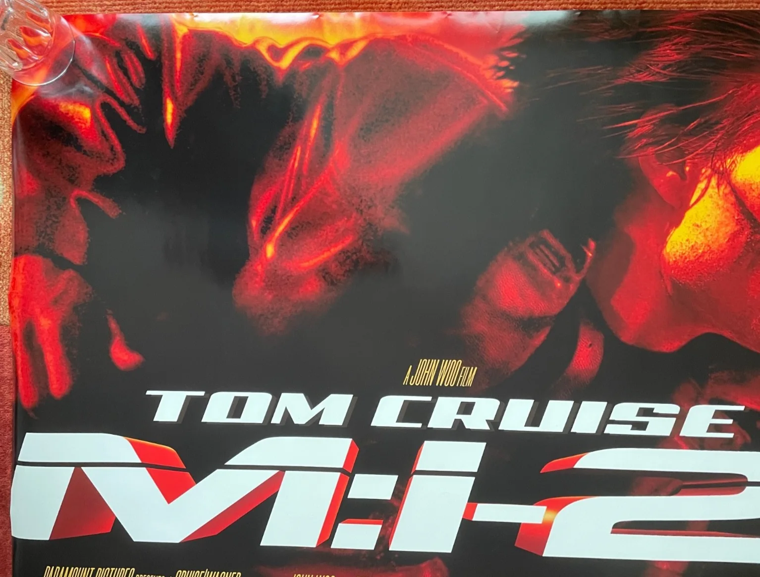 MISSION: IMPOSSIBLE 2 (2000) Original Quad Movie Film Poster Tom Cruise, изображение 2