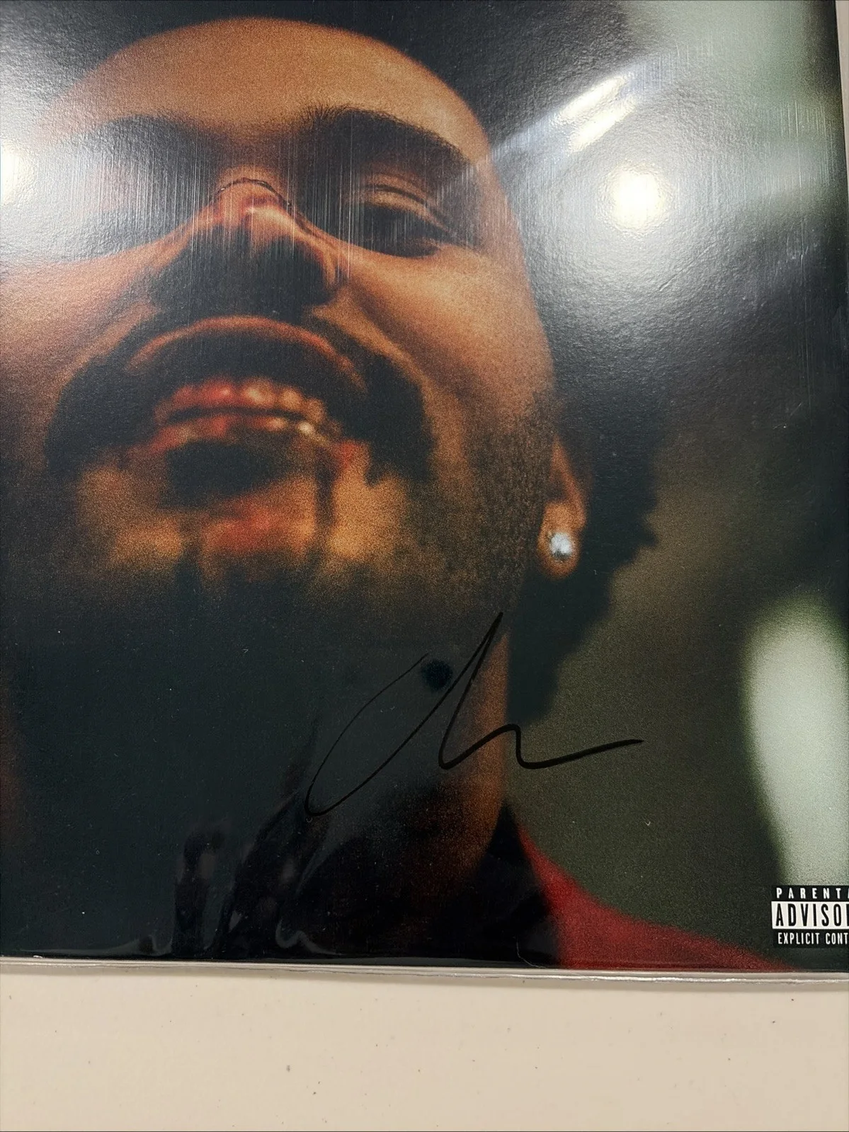 The Weeknd After Hours Vinyl Record 2xLP Signed Edition JSA, image 2