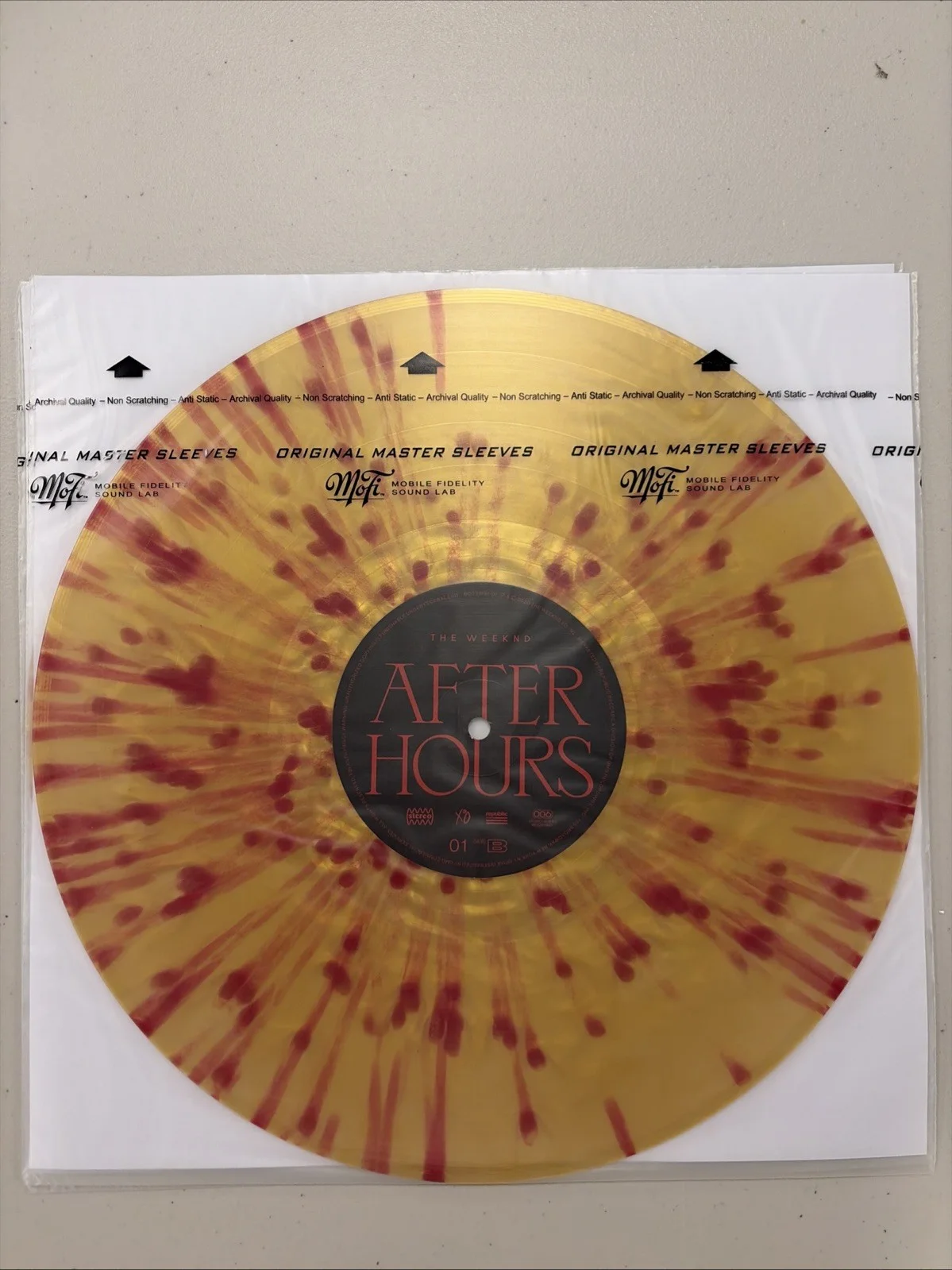 The Weeknd After Hours Vinyl Record 2xLP Signed Edition JSA, image 4