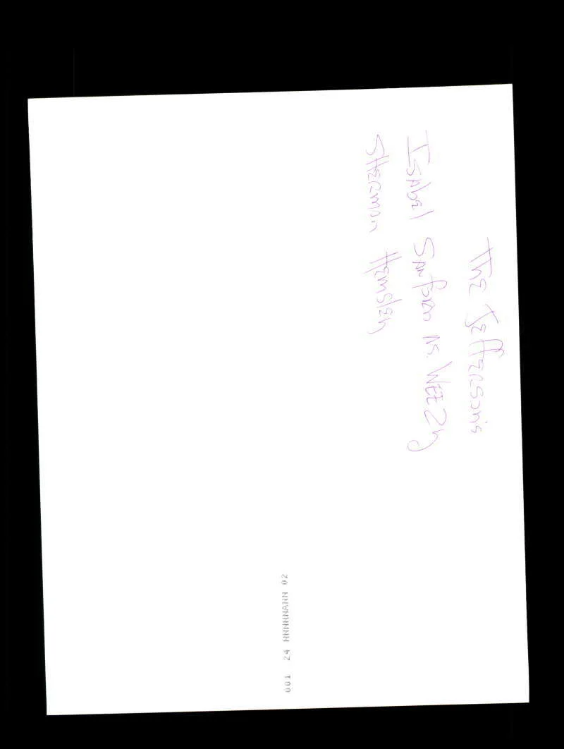 Isabel Sanford Sherman Hemsley — Isabel Sanford Sherman Hemsley JSA Coa Signed 8x10 The Jeffersons Photo Autograp, изображение 2
