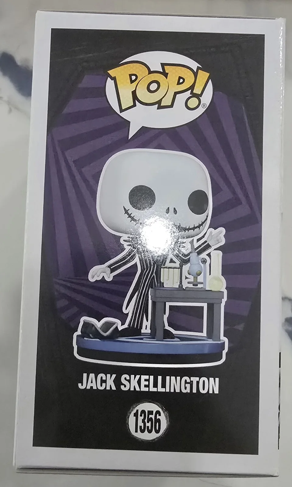 CHRIS SARANDON — Chris Sarandon SIGNED Jack Skellington Disney FUNKO Pop #1356 OCCM COA, image 4