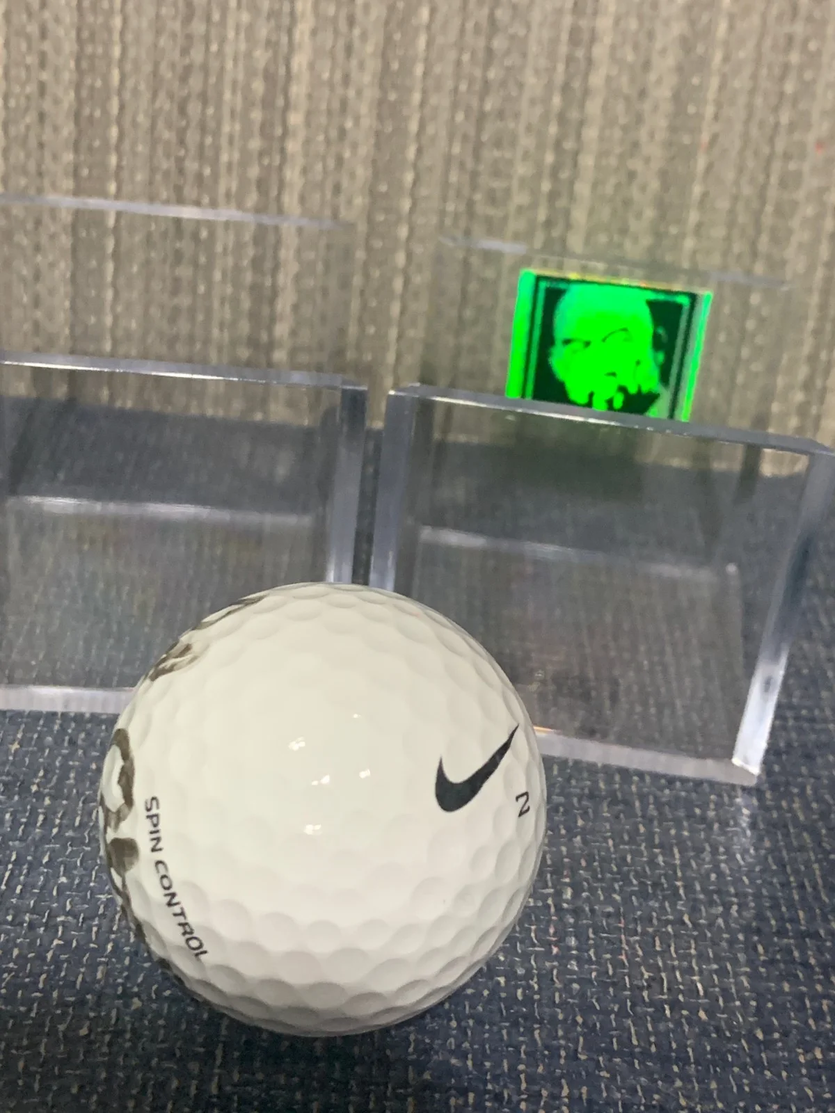 Gerald Okamura — GERALD OKAMURA Autographed NIKE Golfball, image 2