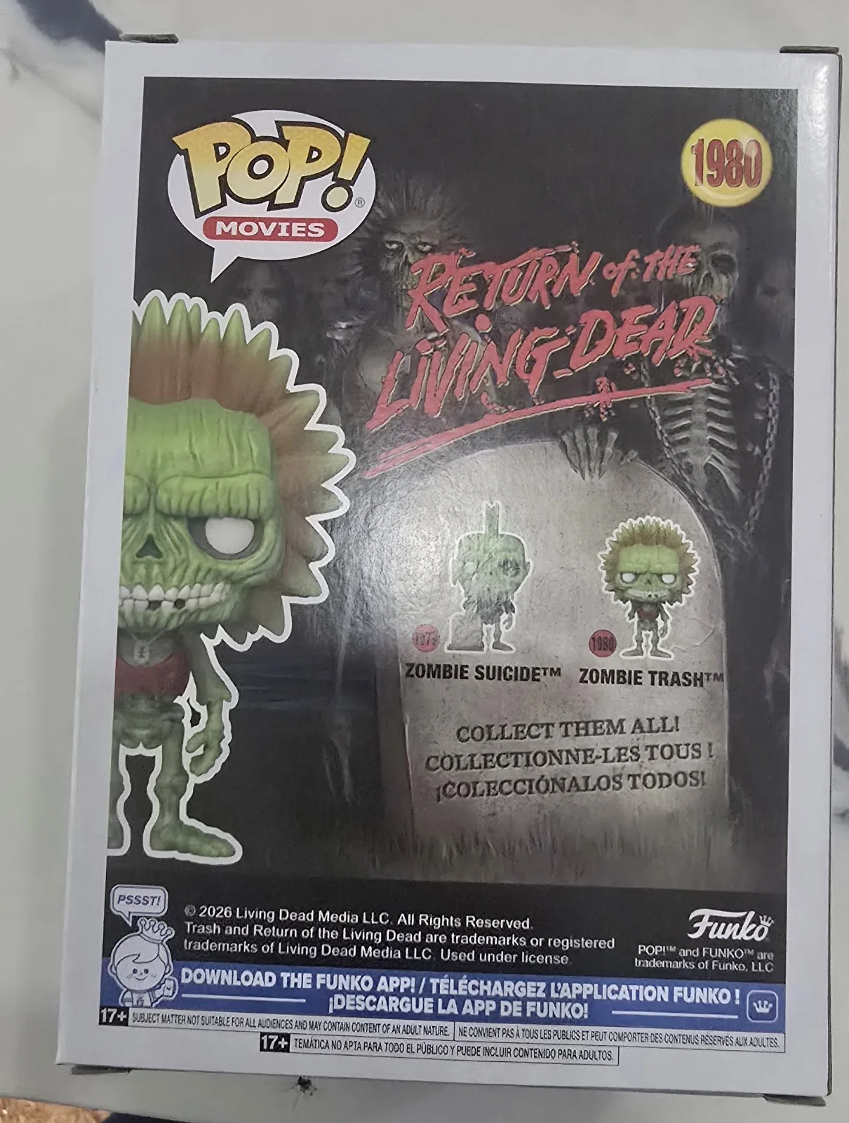 Linnea Quigley — Linnea Quiqley Return of the Living Dead Signed Funko Zombie Trash OCCM COA, изображение 3