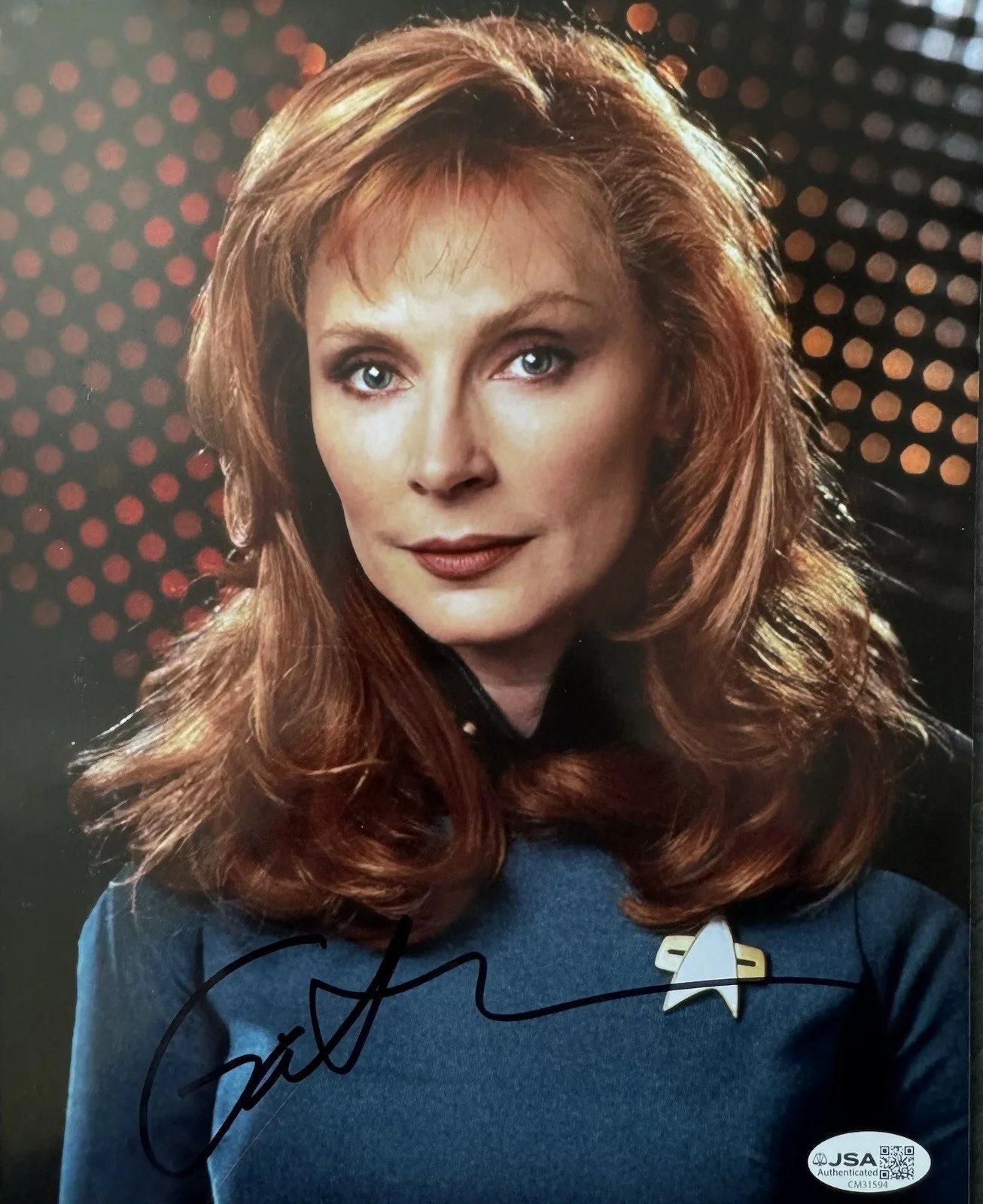 Gates McFadden — Gates McFadden Star Trek 8x10 Signed Photo JSA COA Autograph The Next Generation